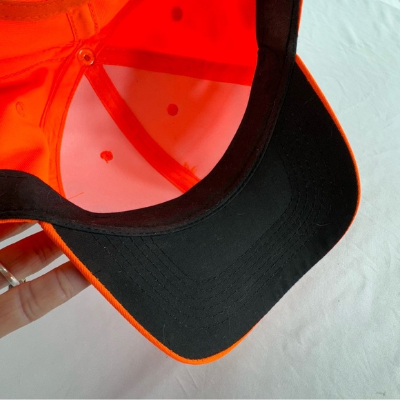 Outdoor Cap Basic Neon Hunting Orange Cap NWOT - Picture 3 of 7